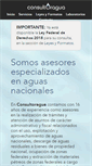 Mobile Screenshot of consultoragua.com